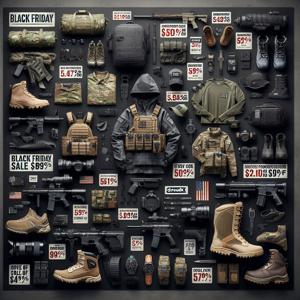 Gear Up - Unbeatable Black Friday Tactical Gear Sale