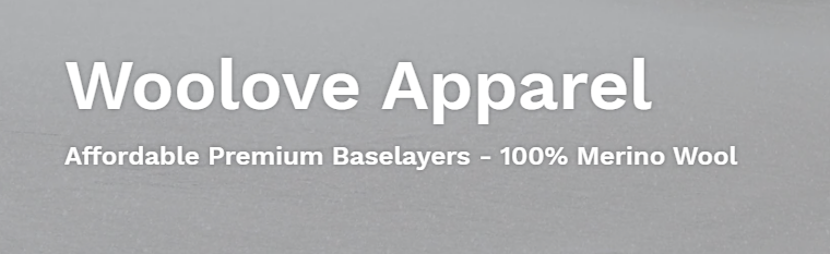 Now In Stock - Woolove Baselayers and Merino Wool Products