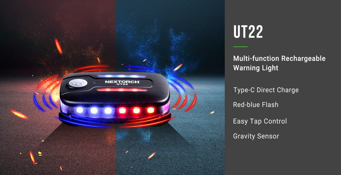 UT22 - Multi-Function Rechargeable Warning Light