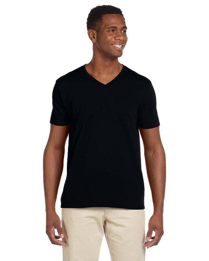 CNL - Gildan 64V00 - Softstyle V-Neck Cotton T-Shirt - Men's