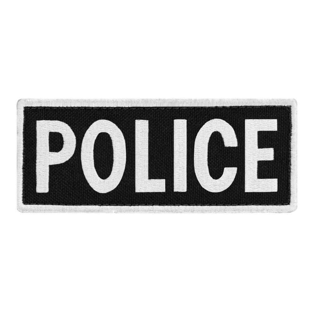 Police Patch - Embroidered