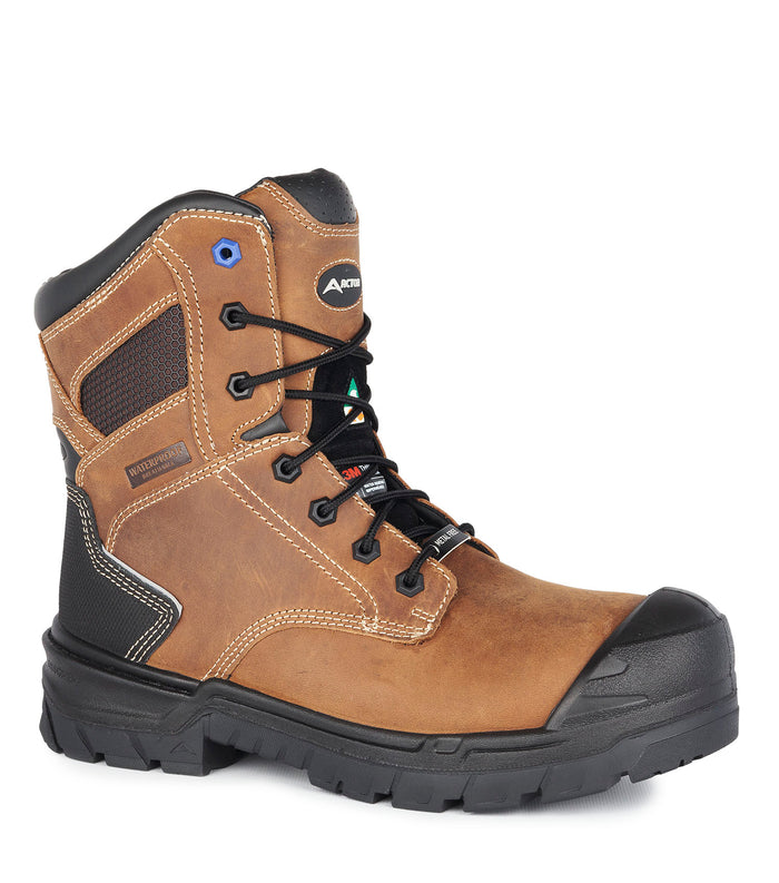 ACTON - G3U 8" Leather Work Boot - Waterproof