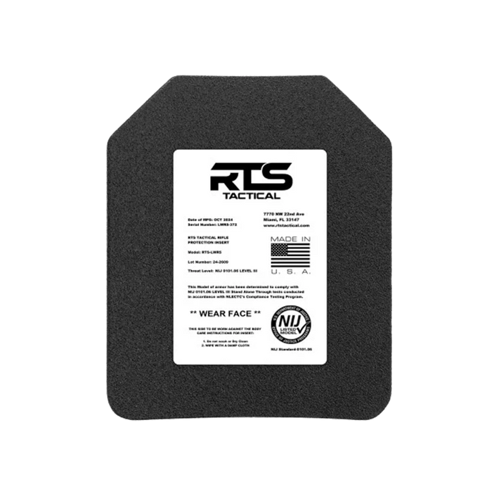 RTS - LWR5 Rifle Special Threats Insert - 8" X 10"
