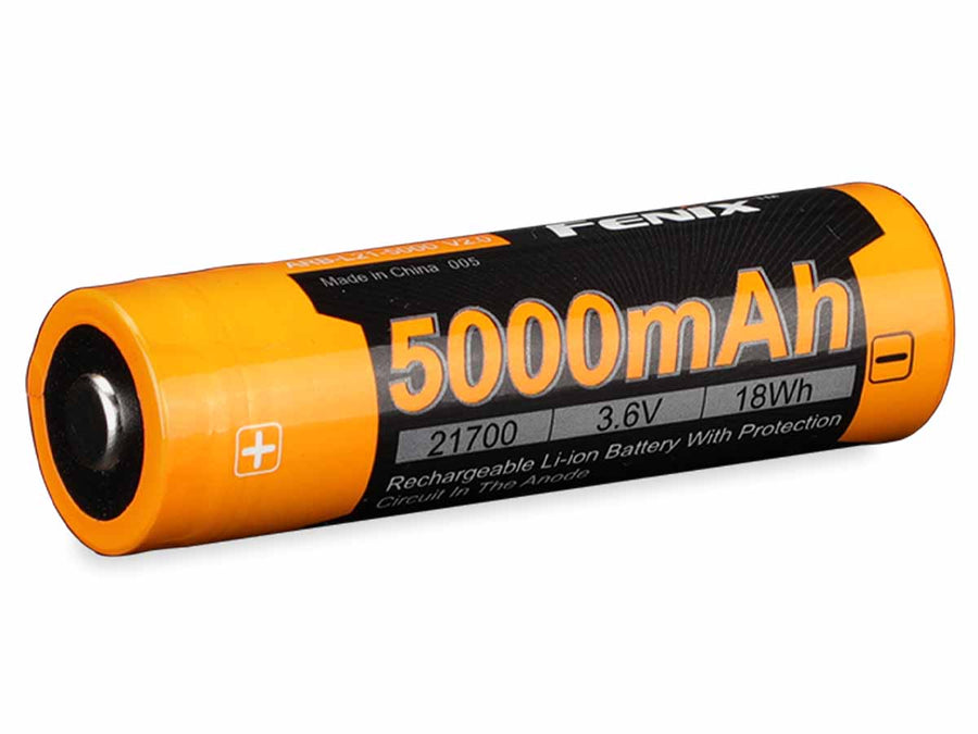 FENIX -  ARB-L21-5000U Li-ion Rechargeable 21700 Battery with USB-C Charging Port