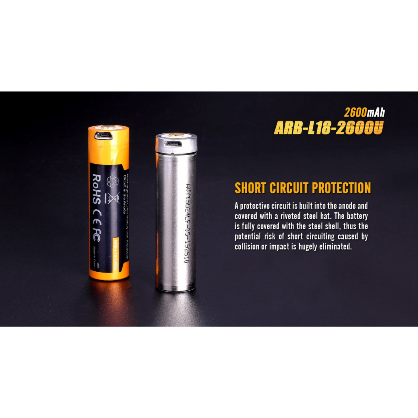 ARB L18 - 2600mAh Rechargeable Battery