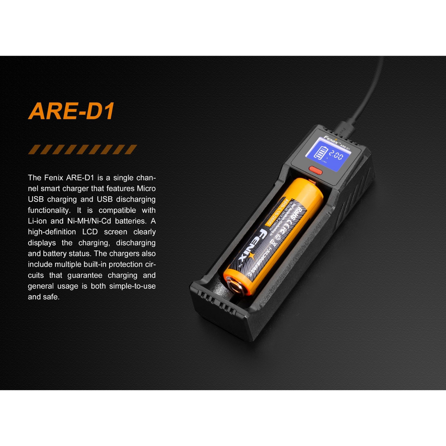 FENIX - ARE D1 - Battery Charger