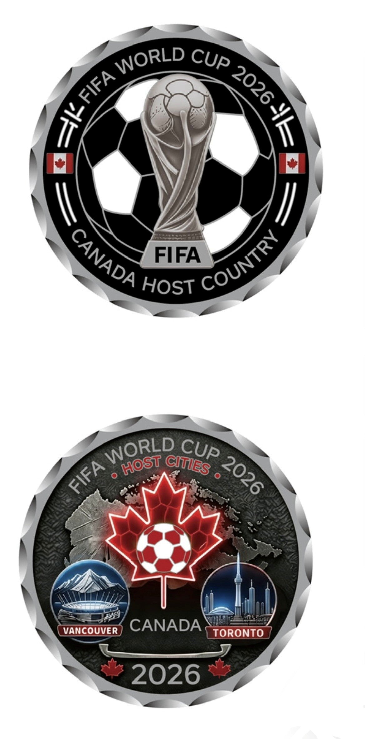 FIFA 2026 Coin with Glow Enamel (Pre Order)