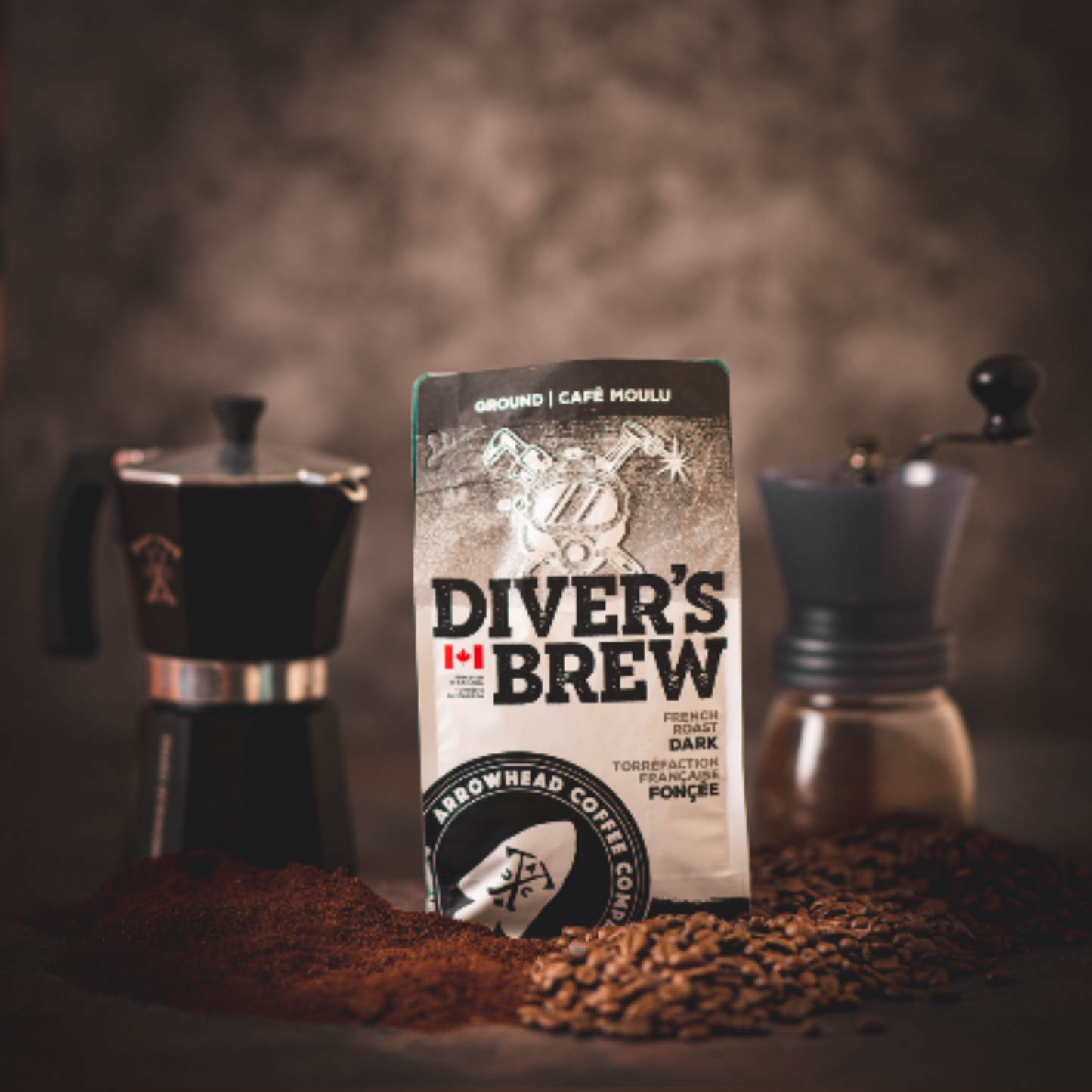 French Roast Dark Coffee - Divers Brew