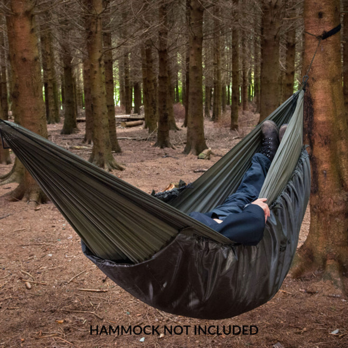 Hammock Under Blanket