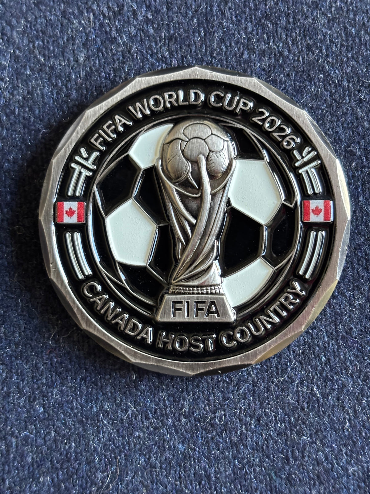 FIFA 2026 Coin with Glow Enamel