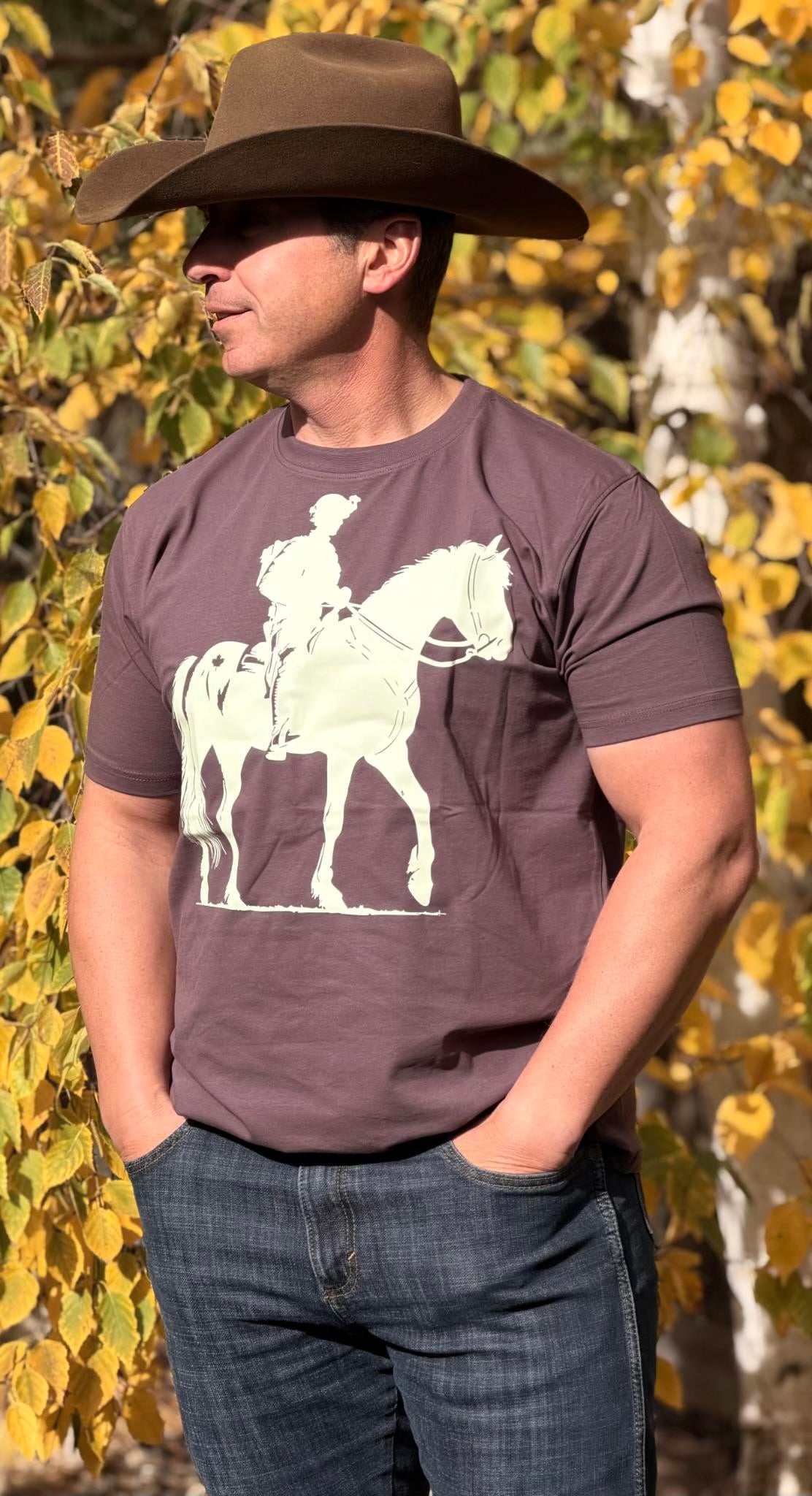 Red Rose Ranch Veterans Horse Camp Sentinel Rider TShirt