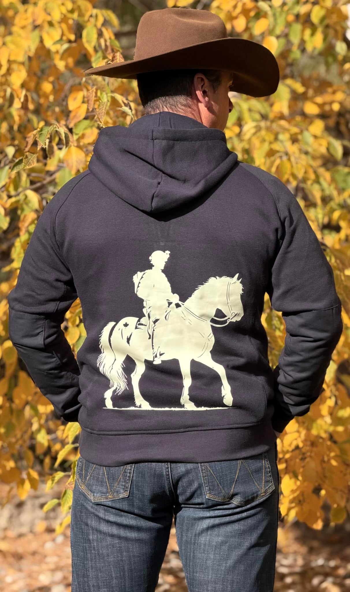 Red Rose Ranch Veterans Horse Camp (R3VHC) Sentinel Logo Hoodie