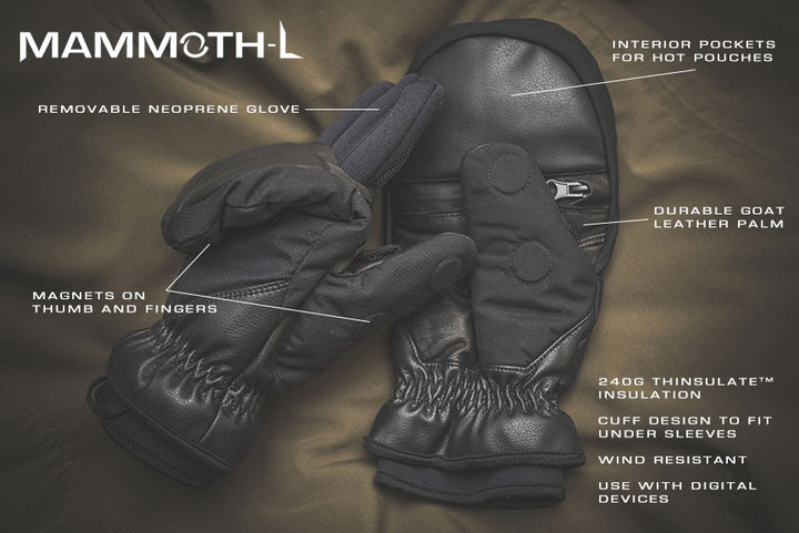 ICE WARRIOR - Mammoth-L Tactical Mitt / Glove V2