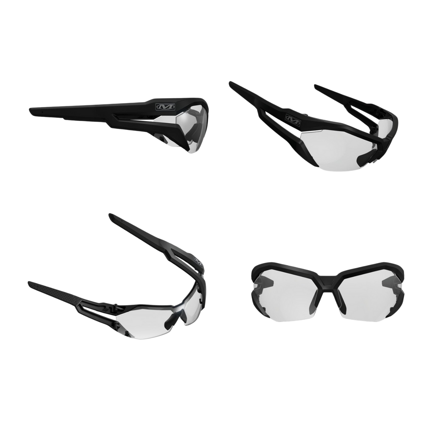 Mechanix Type V - Black Frame Clear Lens Safety Eyewear