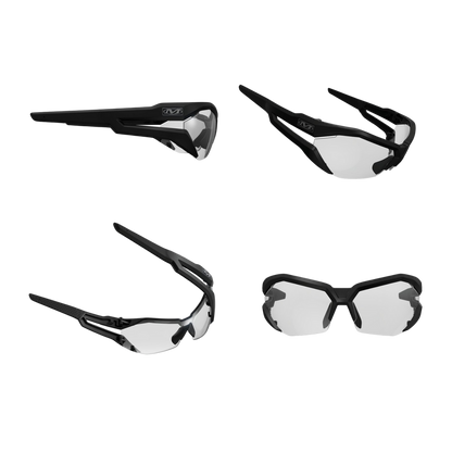 Mechanix Type V - Black Frame Clear Lens Safety Eyewear