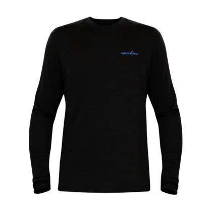 100% Merino Wool Base-layer Long Sleeve Crew Neck Shirt (Men’s)