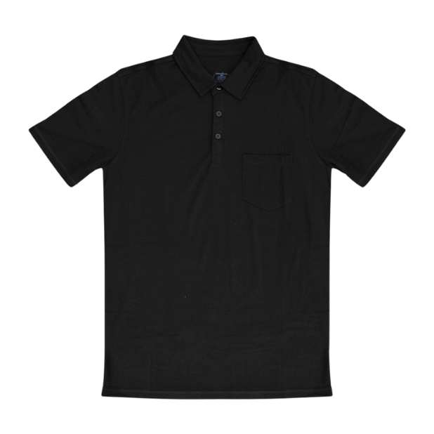 100% Merino Wool Golf Shirt (with pocket)