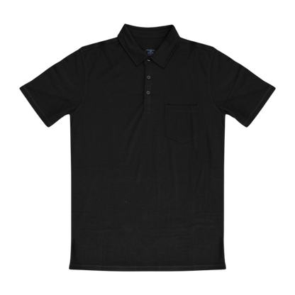 100% Merino Wool Golf Shirt (with pocket)