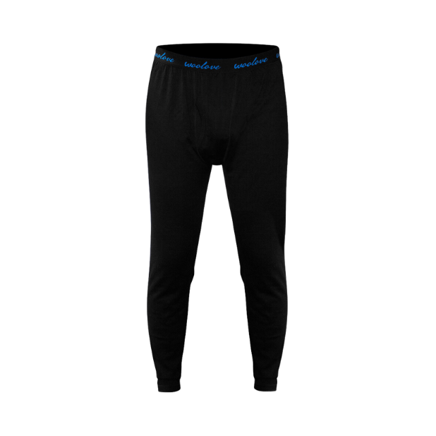 100% Merino Wool Long Underwear Base-Layer Leggings (Men)