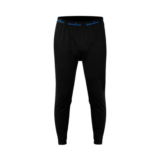 100% Merino Wool Long Underwear Base-Layer Leggings (Men)