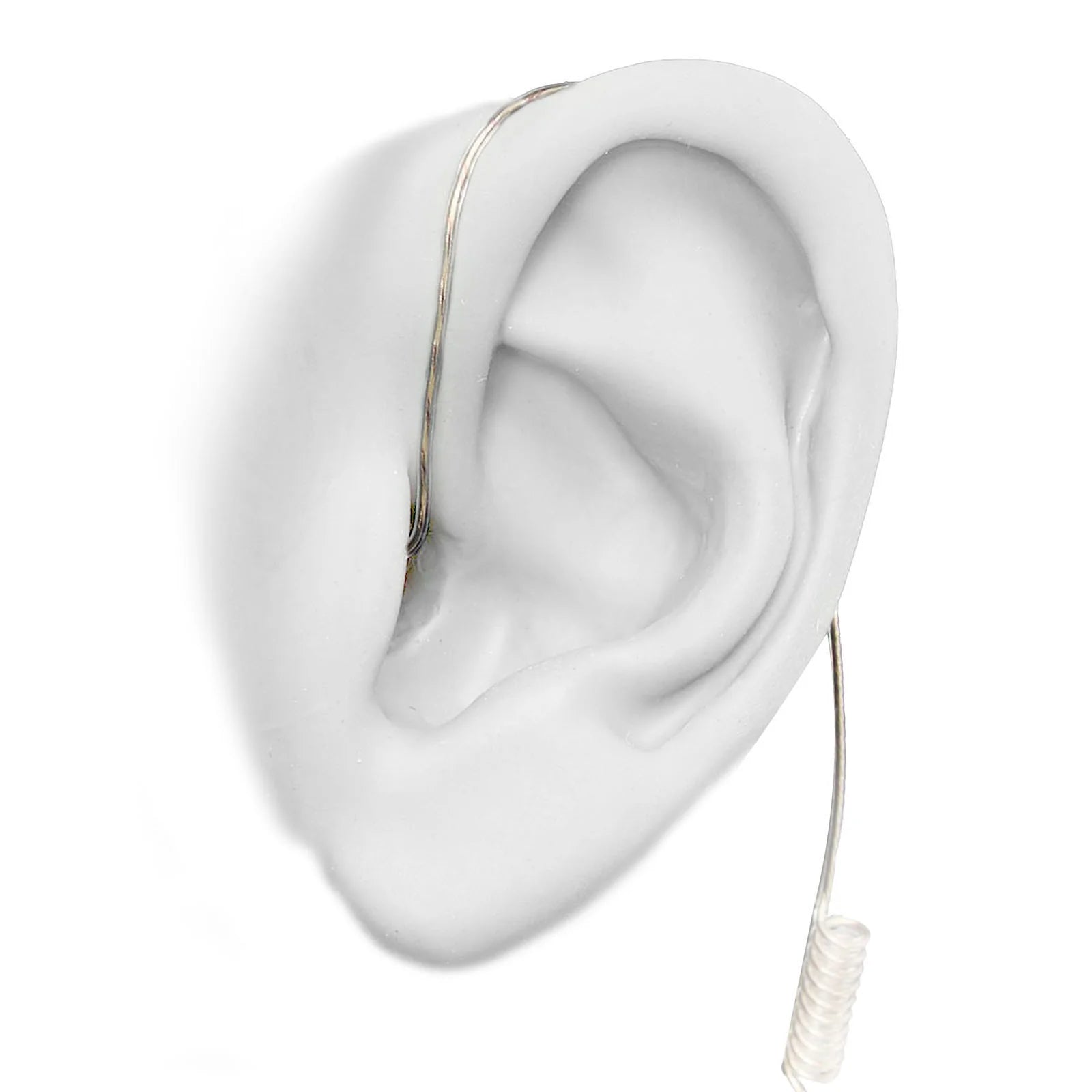N-ear - 360 Flexo Radio Earpiece with Braided Fiber- 3.5mm Right Angle Pin