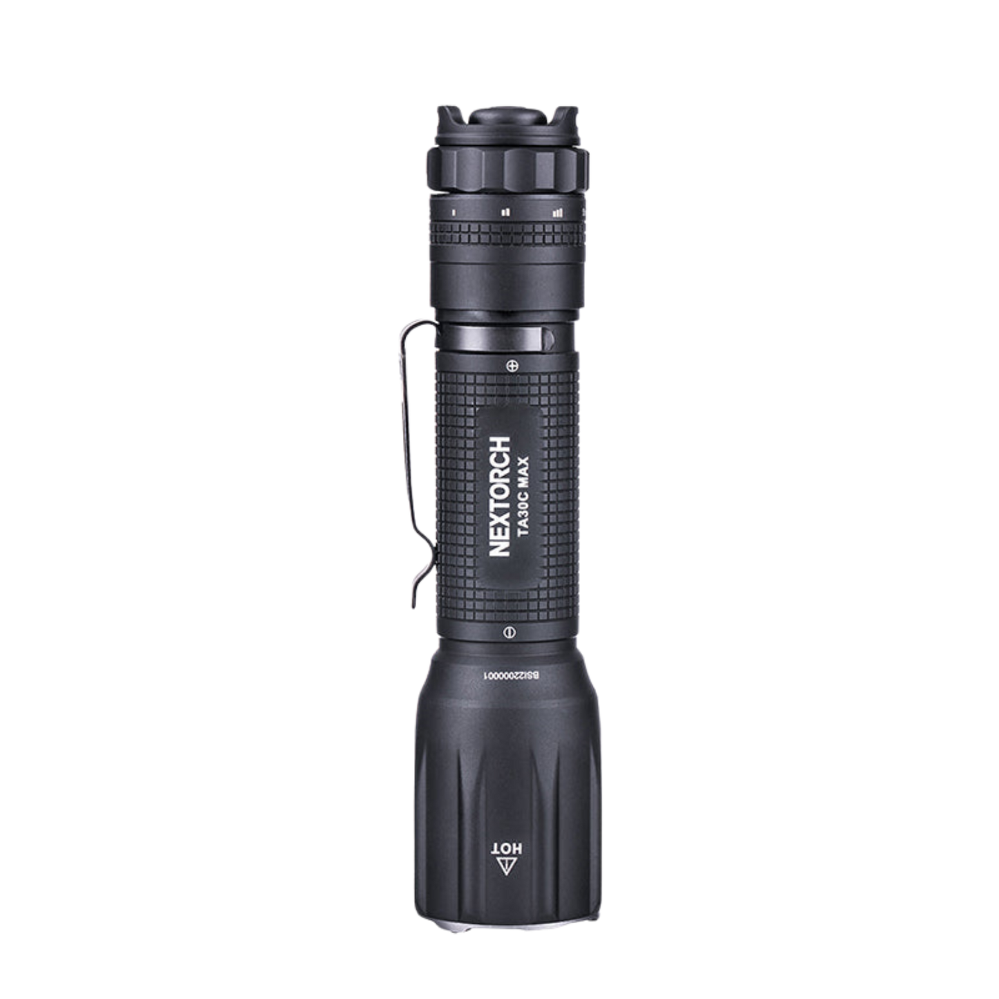 NEXTORCH NT-TA30C MAX 3000 Lumen Ultra-Bright One-Step-Strobe Tactical Flashlight