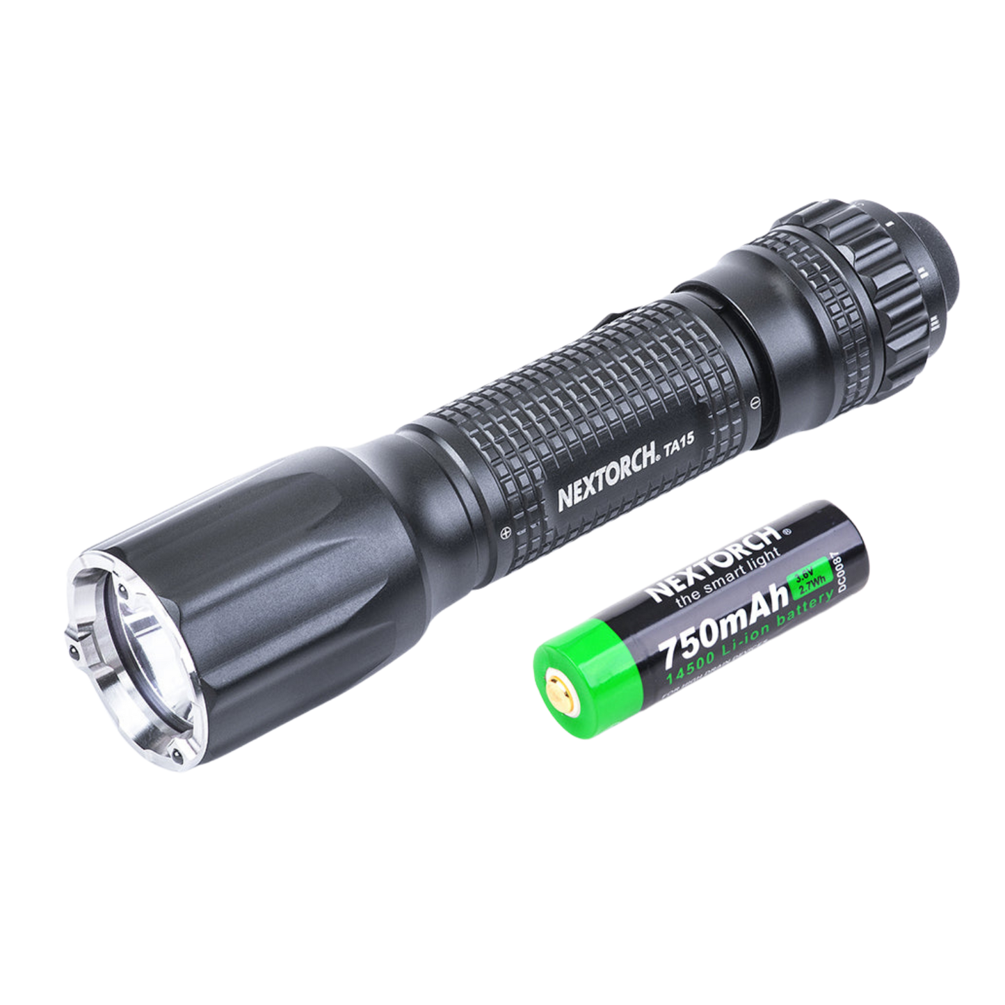 NEXTORCH TA15 V2.0 700 Lumen Tactical Flashlight (Multi-Battery Compatibility)