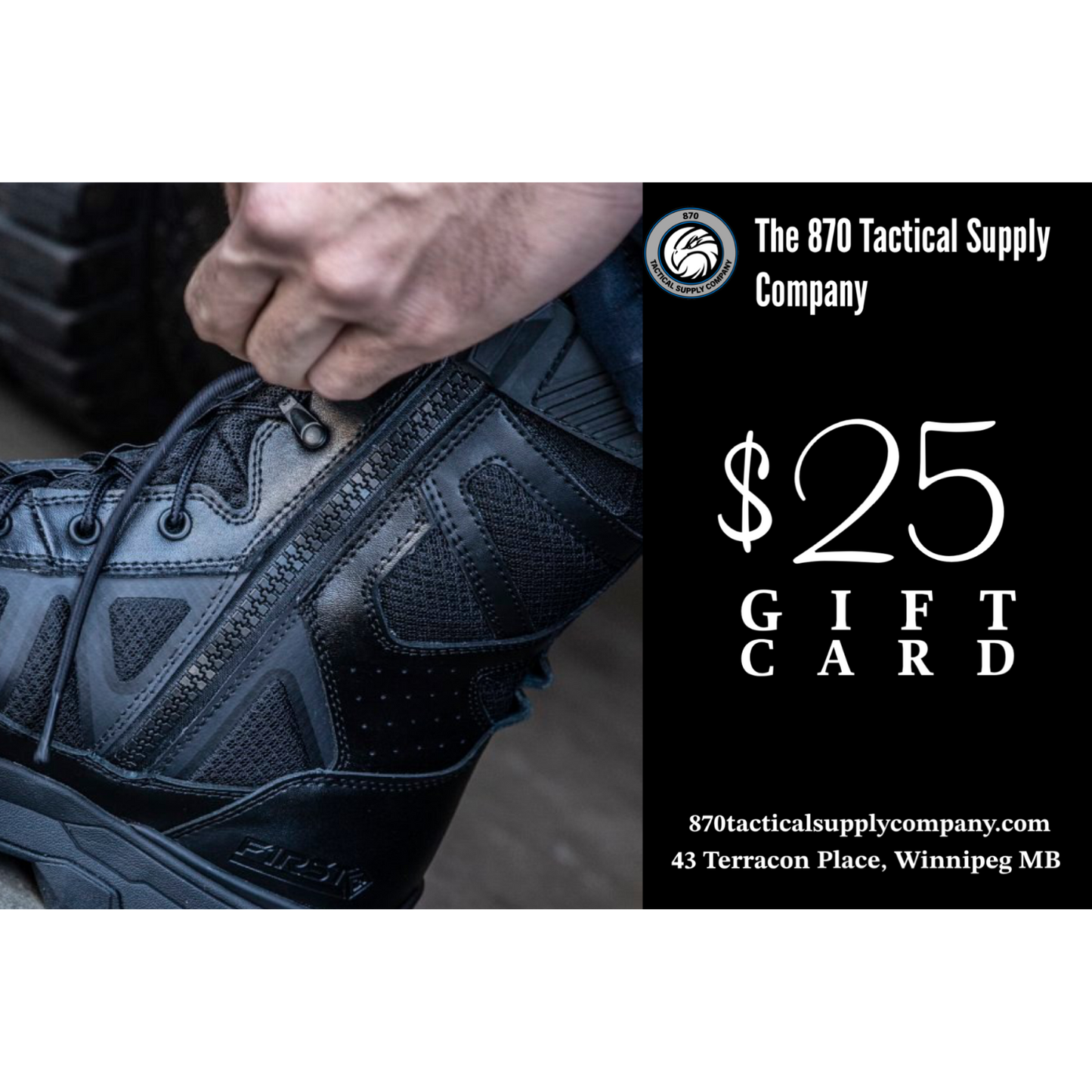 The 870 Tactical Supply Company Gift Card