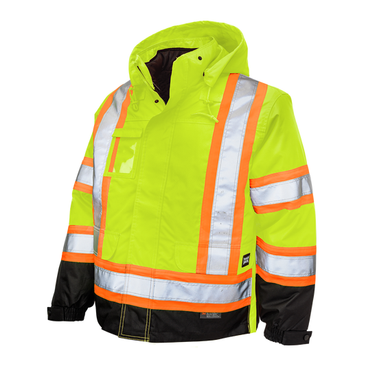 Tough Duck - Poly Oxford 5-in-1 Safety Jacket