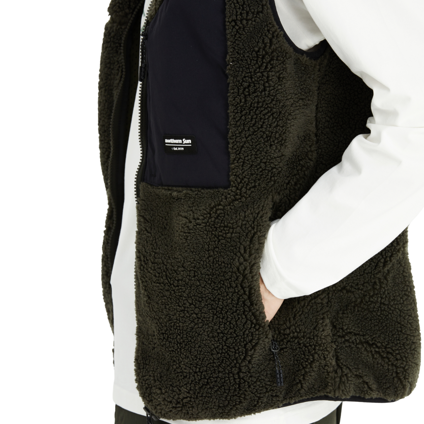 Unisex Sherpa Vest