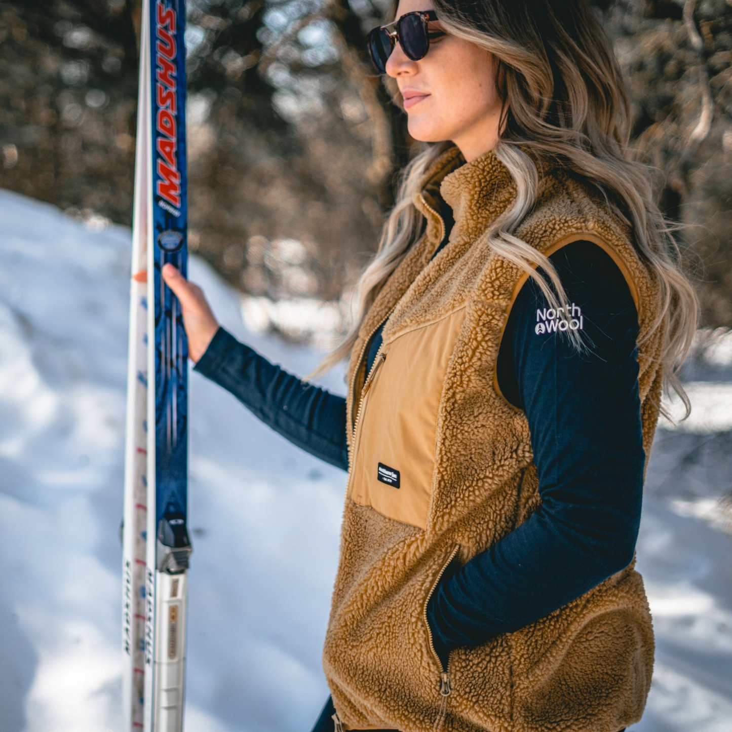 Unisex Sherpa Vest