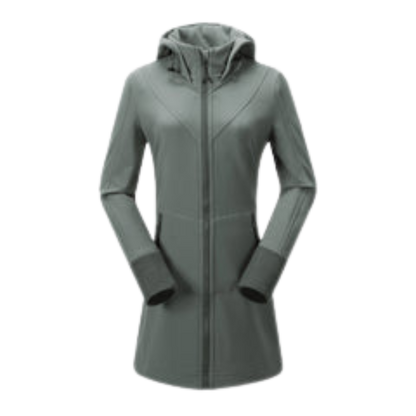 Women's Classic Softshell With Removable Hood (Athletic Fit)