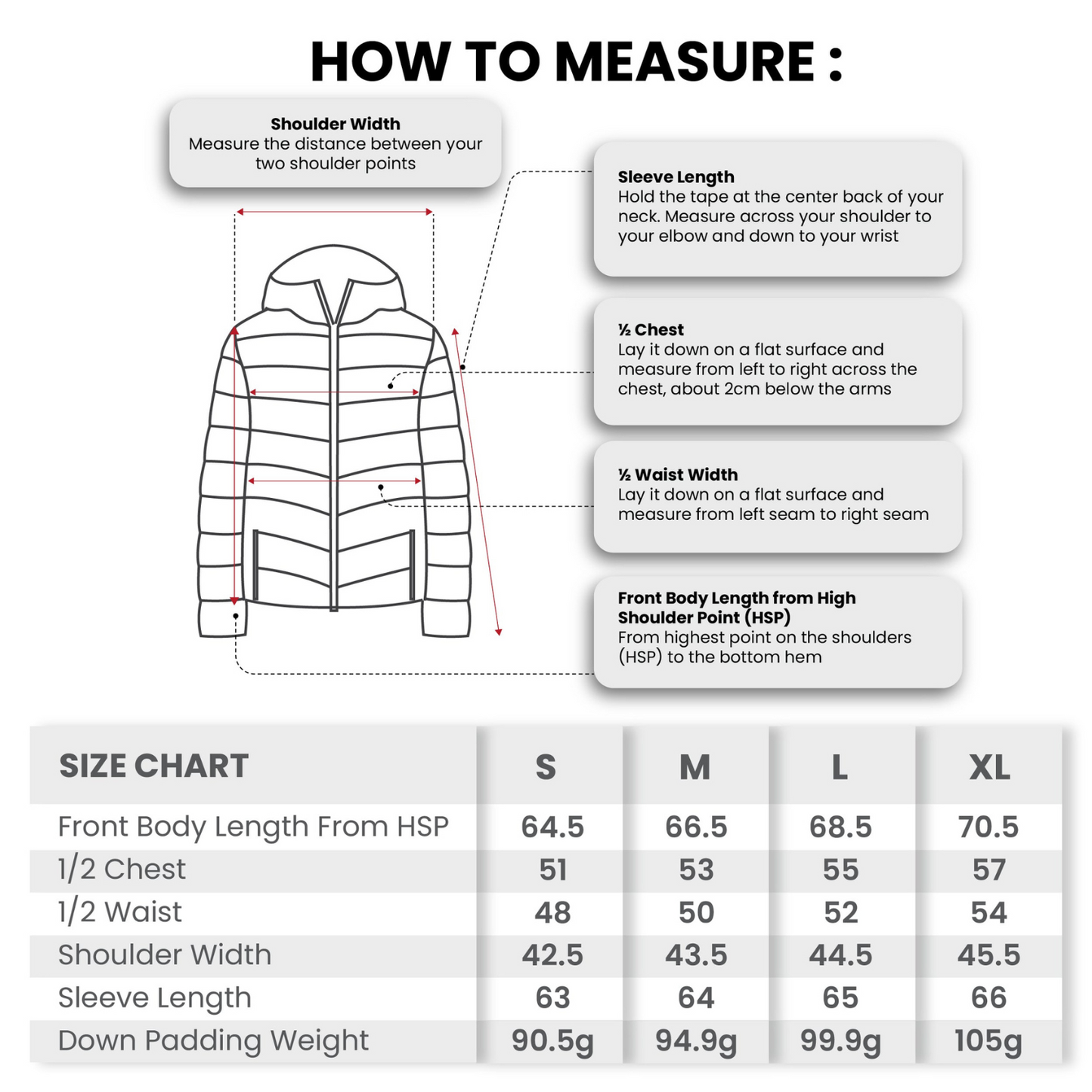 Women's Lightweight Down Jacket (Packable)