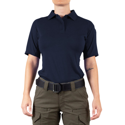 Womens Performance Short Sleeve Polo Shirt