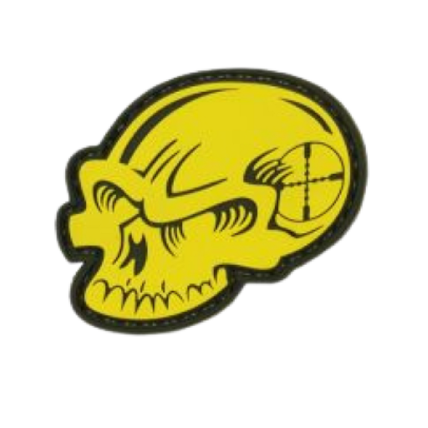 Yellow Voodoo Skull