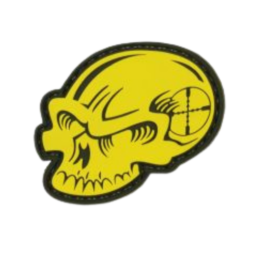 Yellow Voodoo Skull