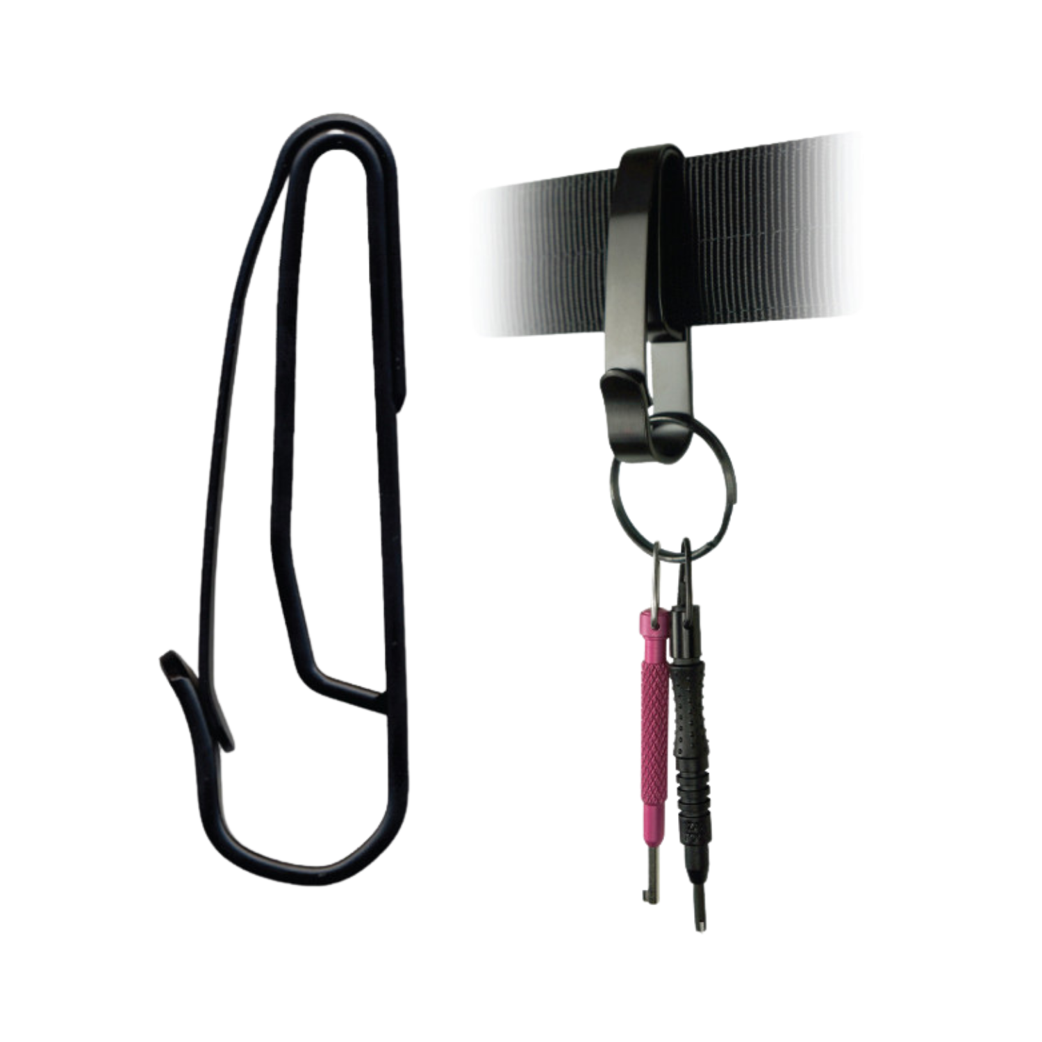 ZT55 Key Ring Holder – Black