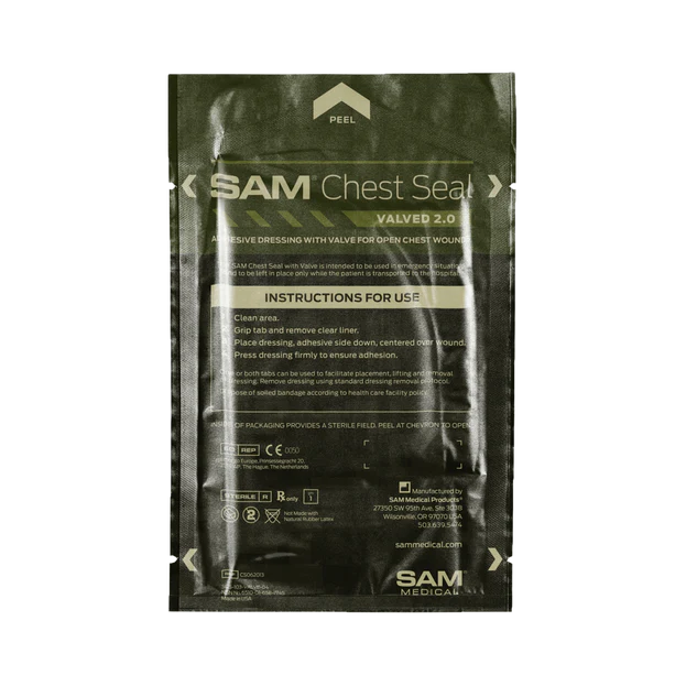SAM Chest Seal - Valved 2.0