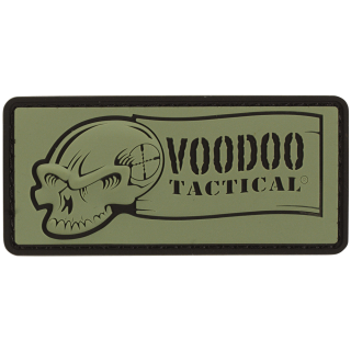 Voodoo Skull Patch with Ribbon