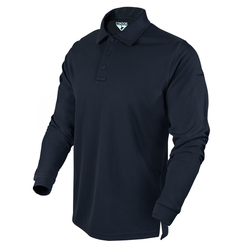 Long Sleeve Performance Tactical Polo Shirt