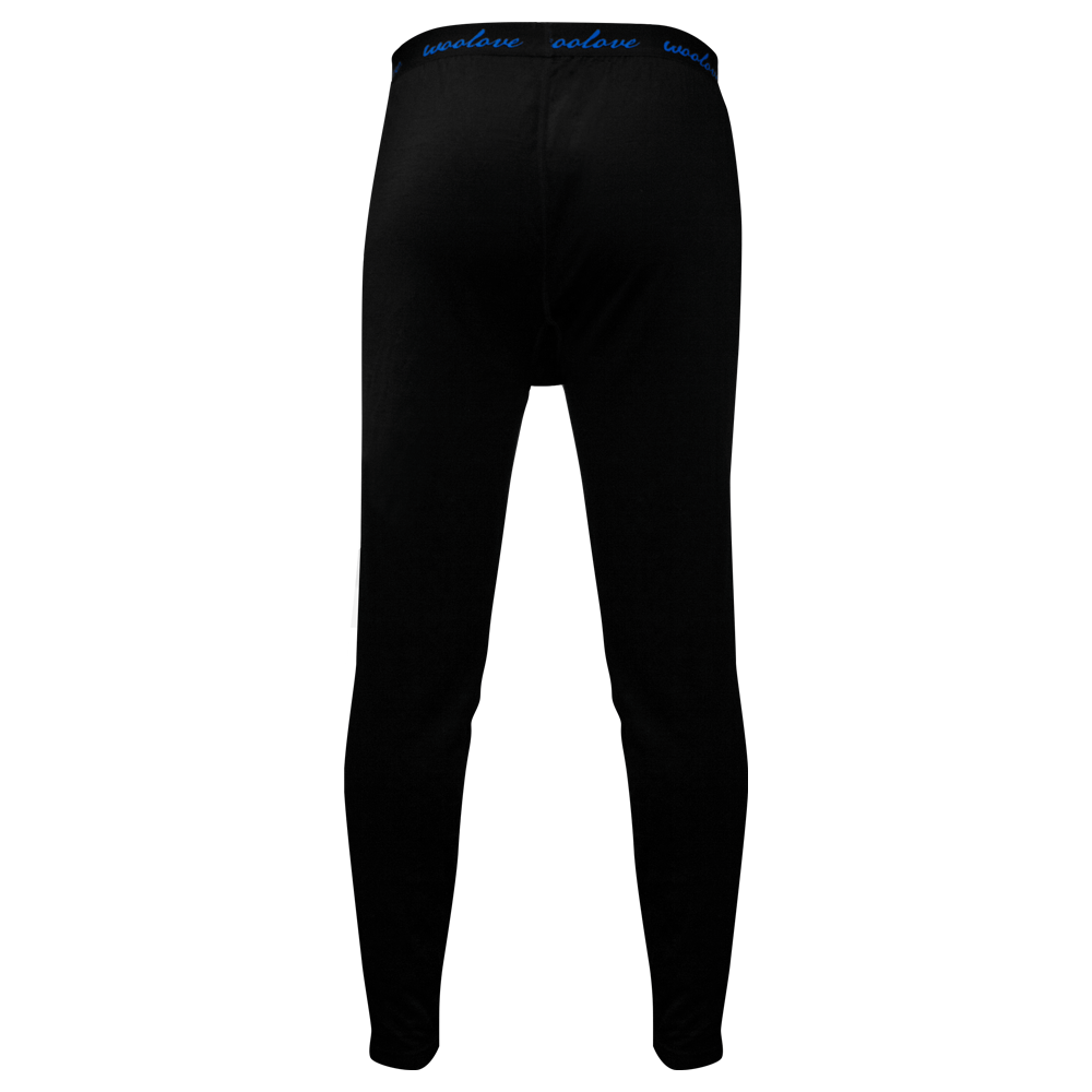 Woolove Men's 100% Merino Wool Base Layer Long Underwear Thermal Leggings -  Midweight, Moisture-Wicking, Cold Weather