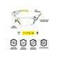 Mechanix Type N Smoke Frame Smoke Lens Safety Eyewear