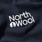 NorthWool Men's Merino Wool 1/4 Zip Midlayer Hoodie with Pouch and Pocket 260g