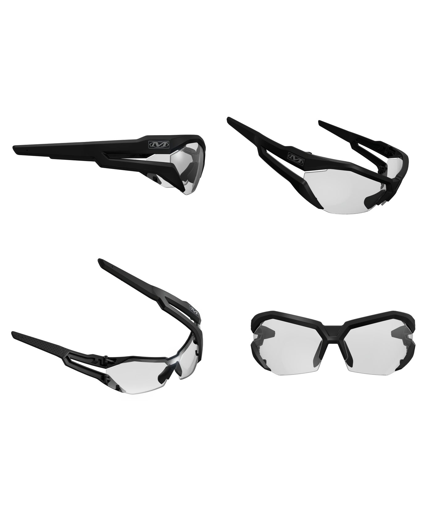 Mechanix Type V - Black Frame Clear Lens Safety Eyewear