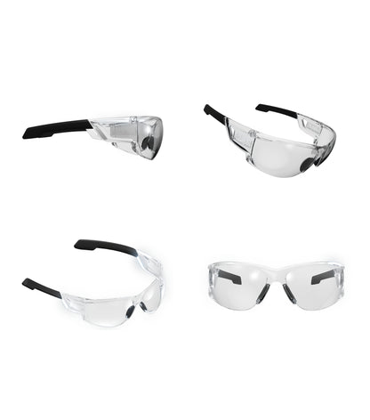 Mechanix Type N Clear Frame Clear Lens Safety Eyewear